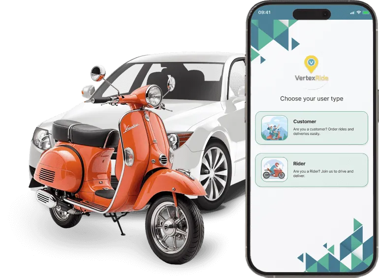 VertexRide Smart Ride-Hailing App