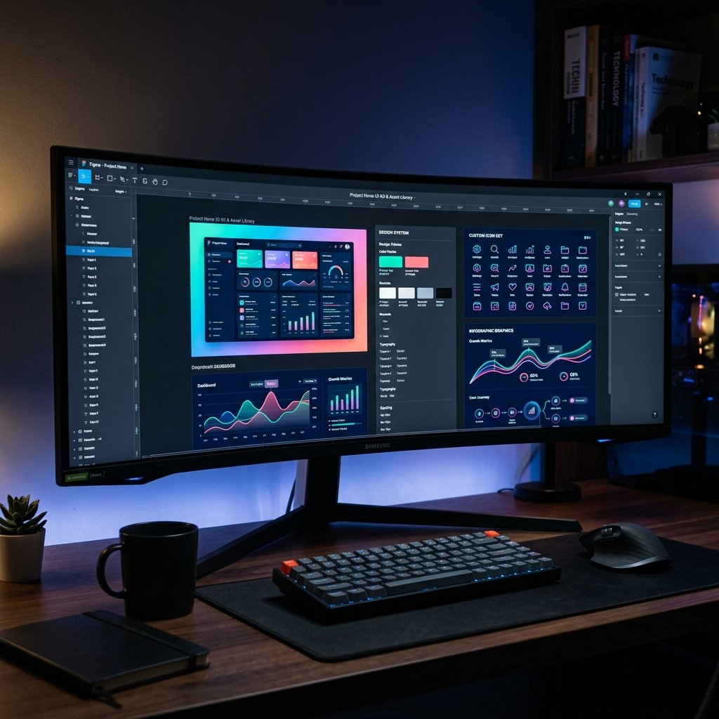 UI Graphic Assets & Custom Illustrations in Florida